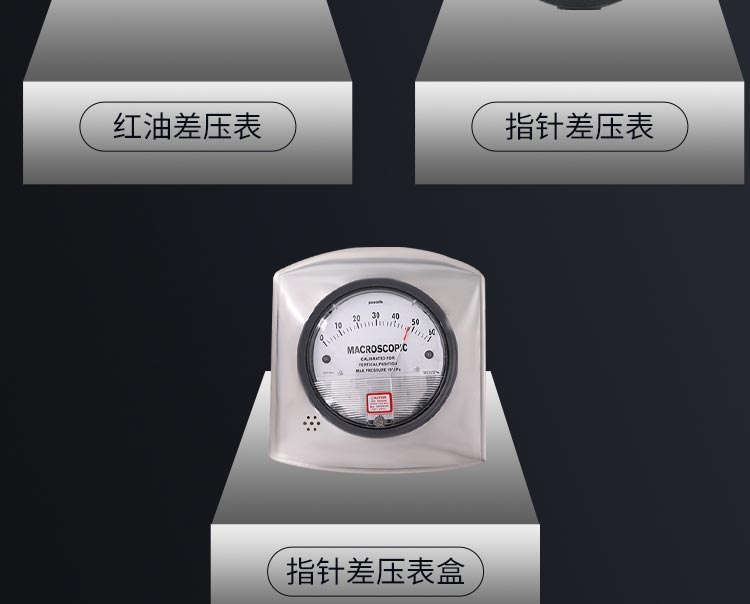 風淋室指針差壓表